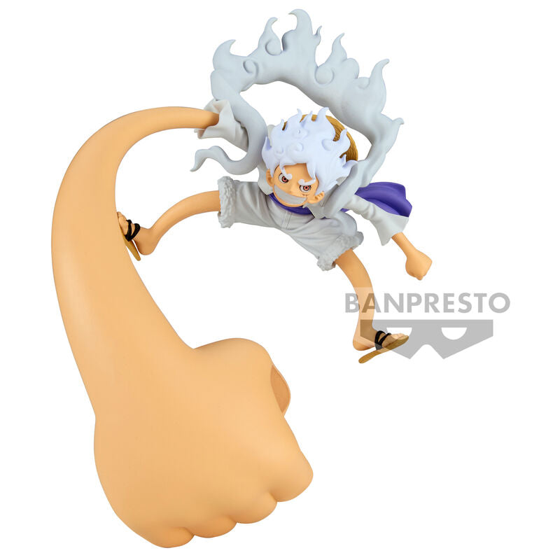 Figura One Piece Gear 5 Monkey D Luffy 12cm
