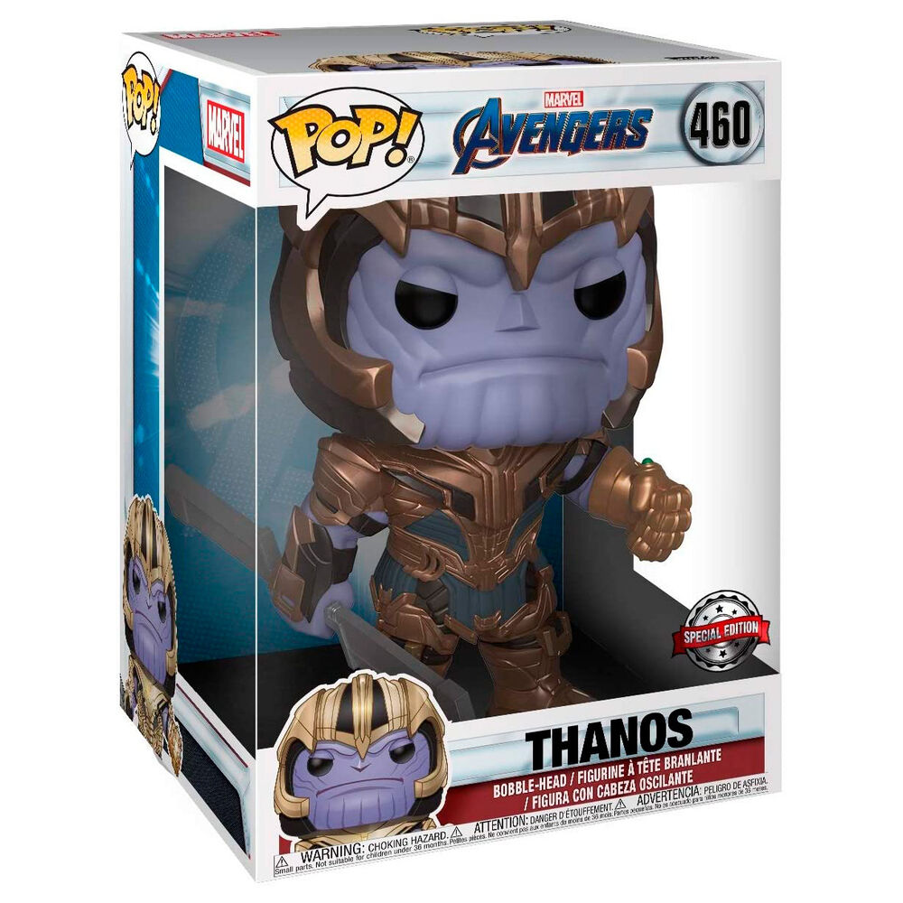 Funko POP! Marvel Avengers Endgame Thanos Exclusivo 25cm 460