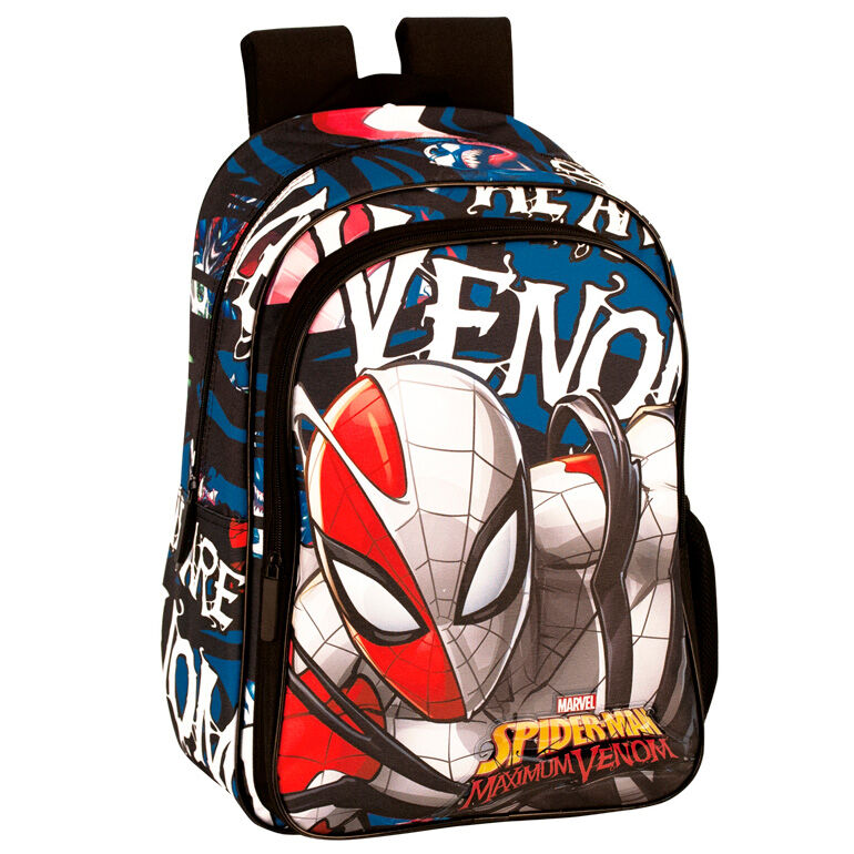 Mochila Venom Spiderman Marvel adaptable 42cm