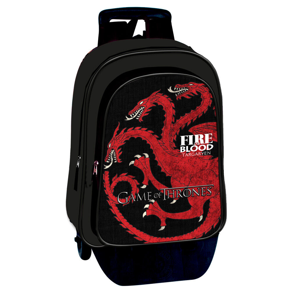 Mochila Trolley Fire and Blood Targaryen Juego de Tronos 42cm