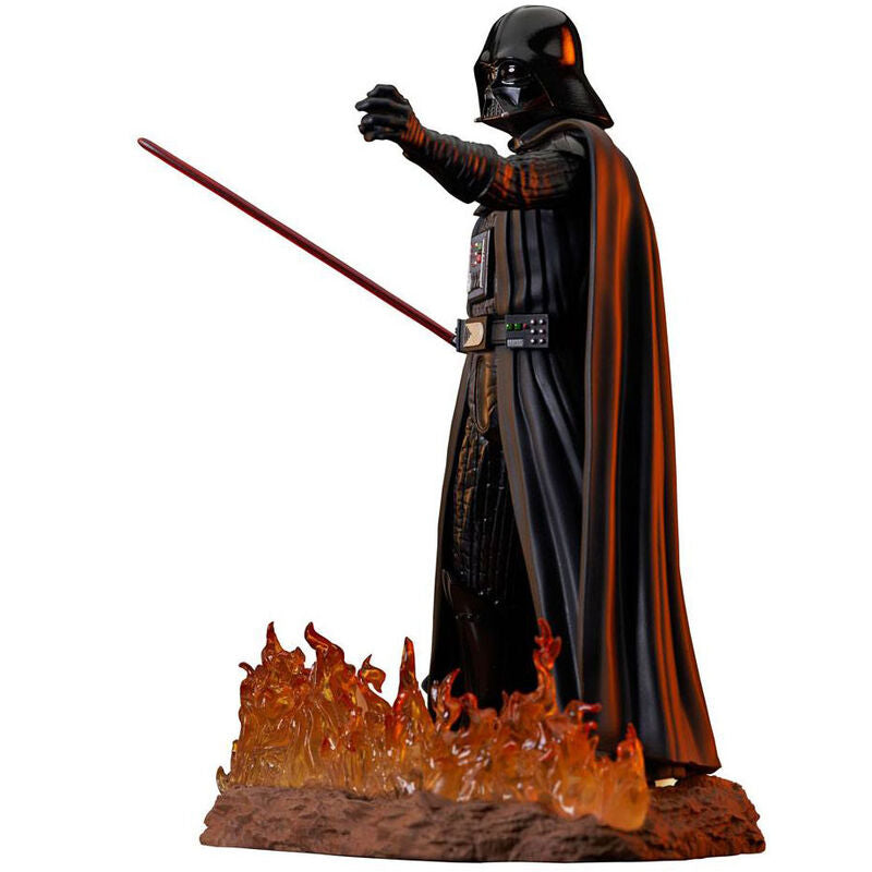 Estatua Darth Vader Premier Collection Obi-Wan Kenobi Star Wars 28cm
