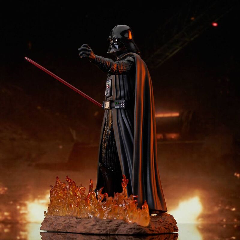 Estatua Darth Vader Premier Collection Obi-Wan Kenobi Star Wars 28cm