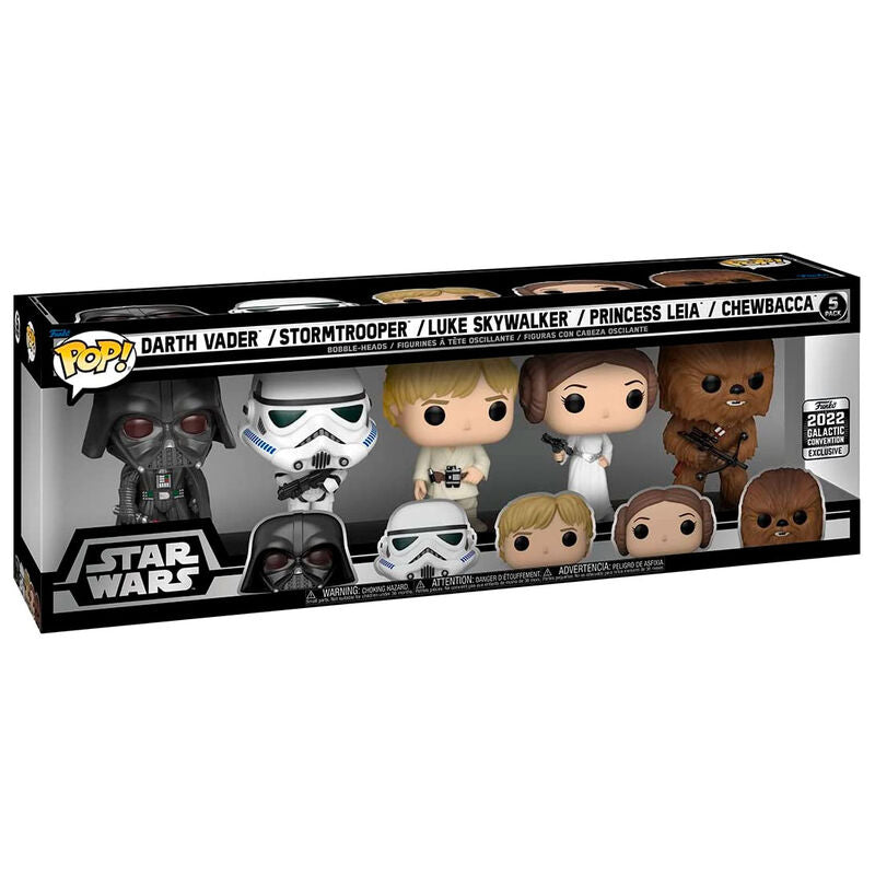 Funko POP! Star Wars Classics Pack 5 Exclusivo