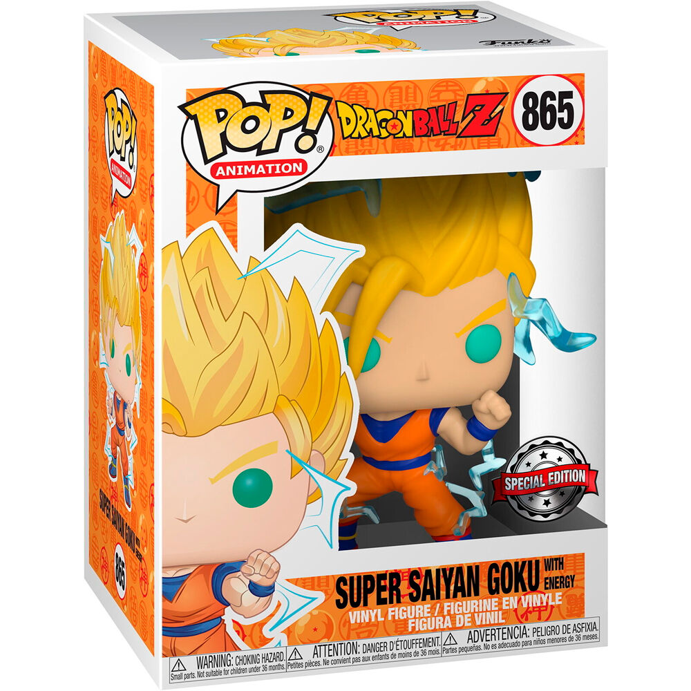 Funko POP! Dragon Ball Z Super Saiyan Goku Exclusivo 865
