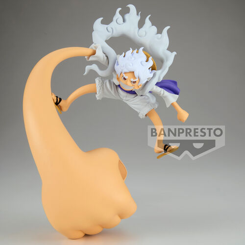 Figura One Piece Gear 5 Monkey D Luffy 12cm