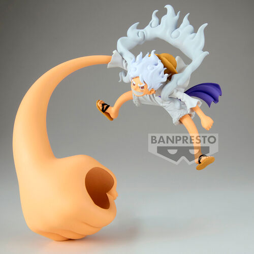 Figura One Piece Gear 5 Monkey D Luffy 12cm