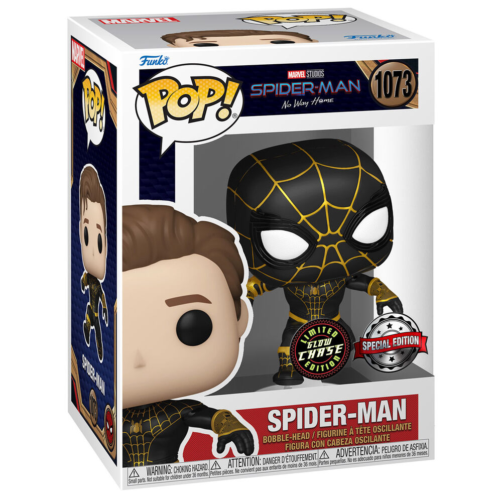 Funko POP! Marvel Spider-Man No Way Home Spider-Man Exclusivo Chase 1073