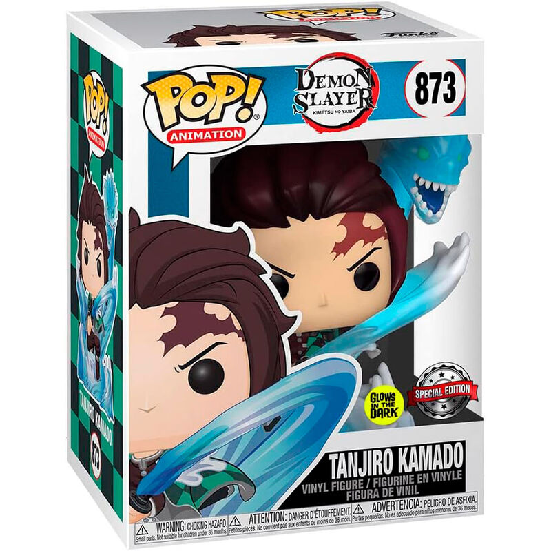 Funko POP! Demon Slayer no Yaiba Tanjiro Kamado Exclusivo 873