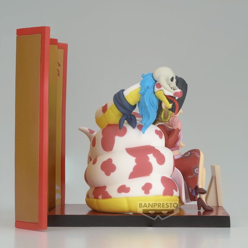 Figura Boa Hancock y Salome World Collectable Especial One Piece 6cm