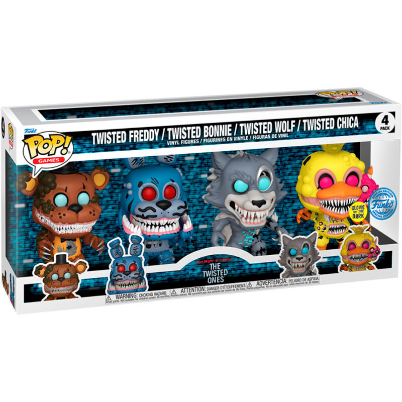 Funko POP! Five Nights at Freddys Pack 4 Exclusivo