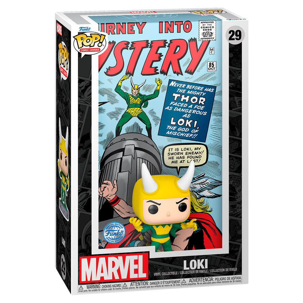 Funko POP! Comic Cover Marvel Loki Exclusivo 29