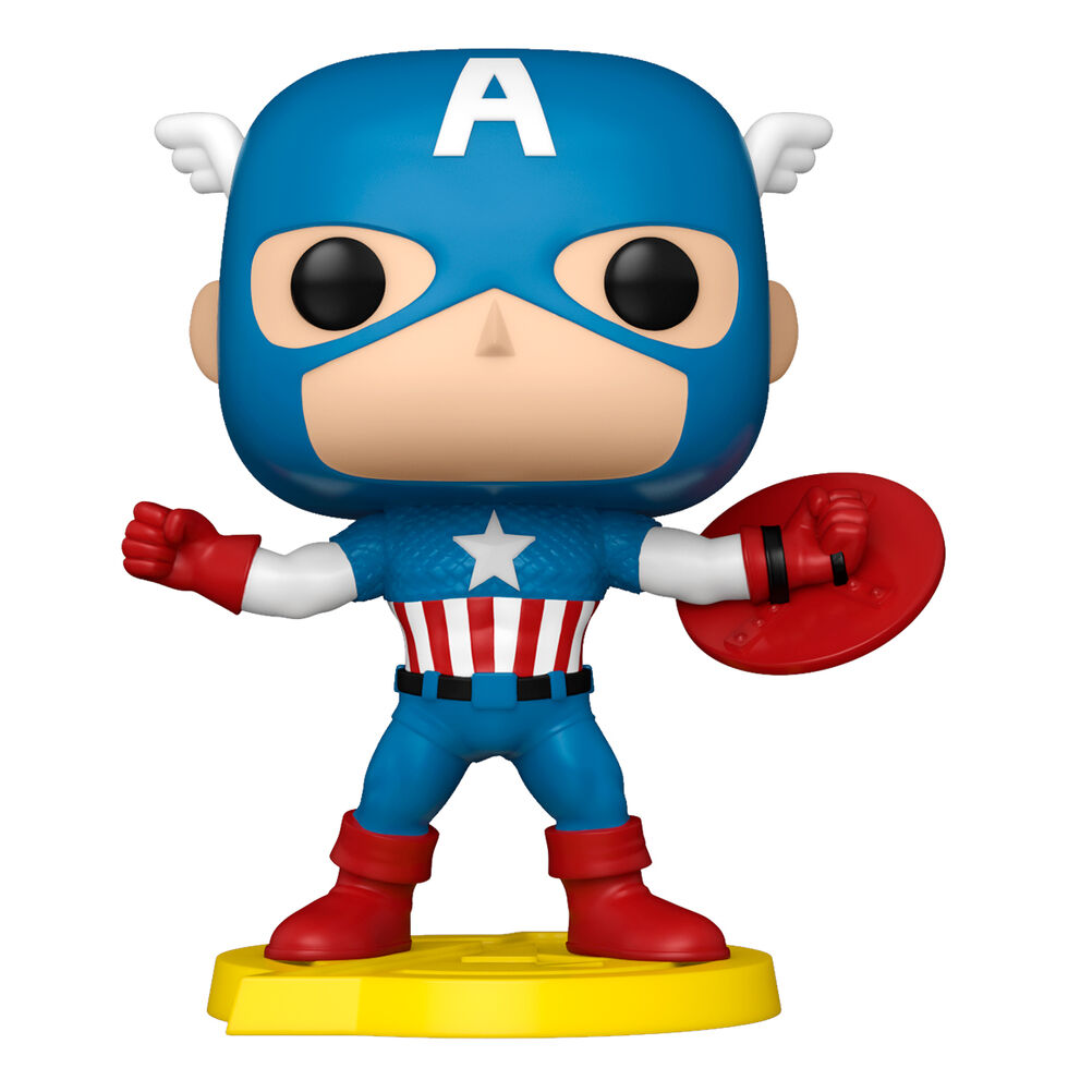 Funko POP! Comic Cover Marvel Los Vengadores Avengers Capitan America Exclusivo 30