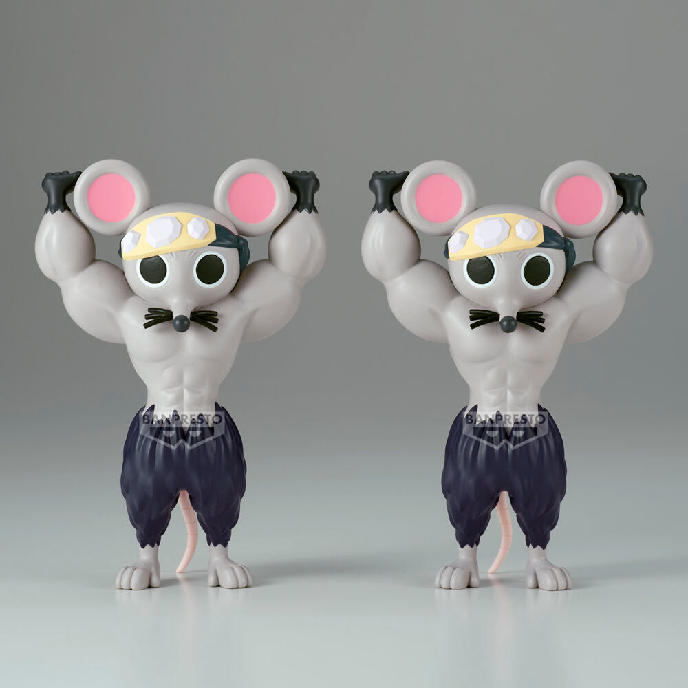 Set 2 Figuras Muscular Mice Demon Slayer Kimetsu no Yaiba 9cm