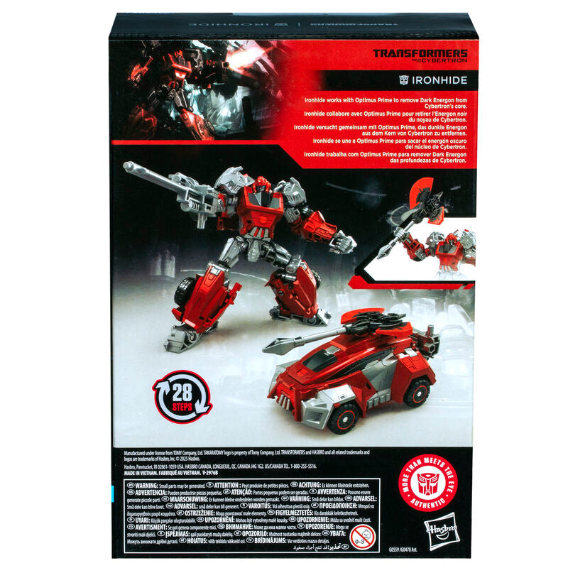 Figura Ironhide Studio Series War for Cybertron Transformers 16cm