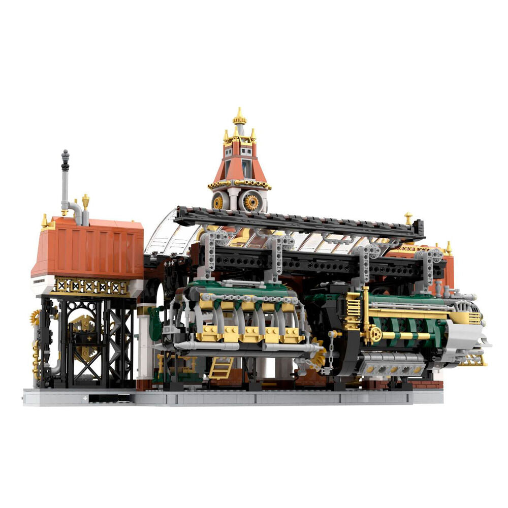Kit Construccion Estacion de Tren Steampunk 2788pzs