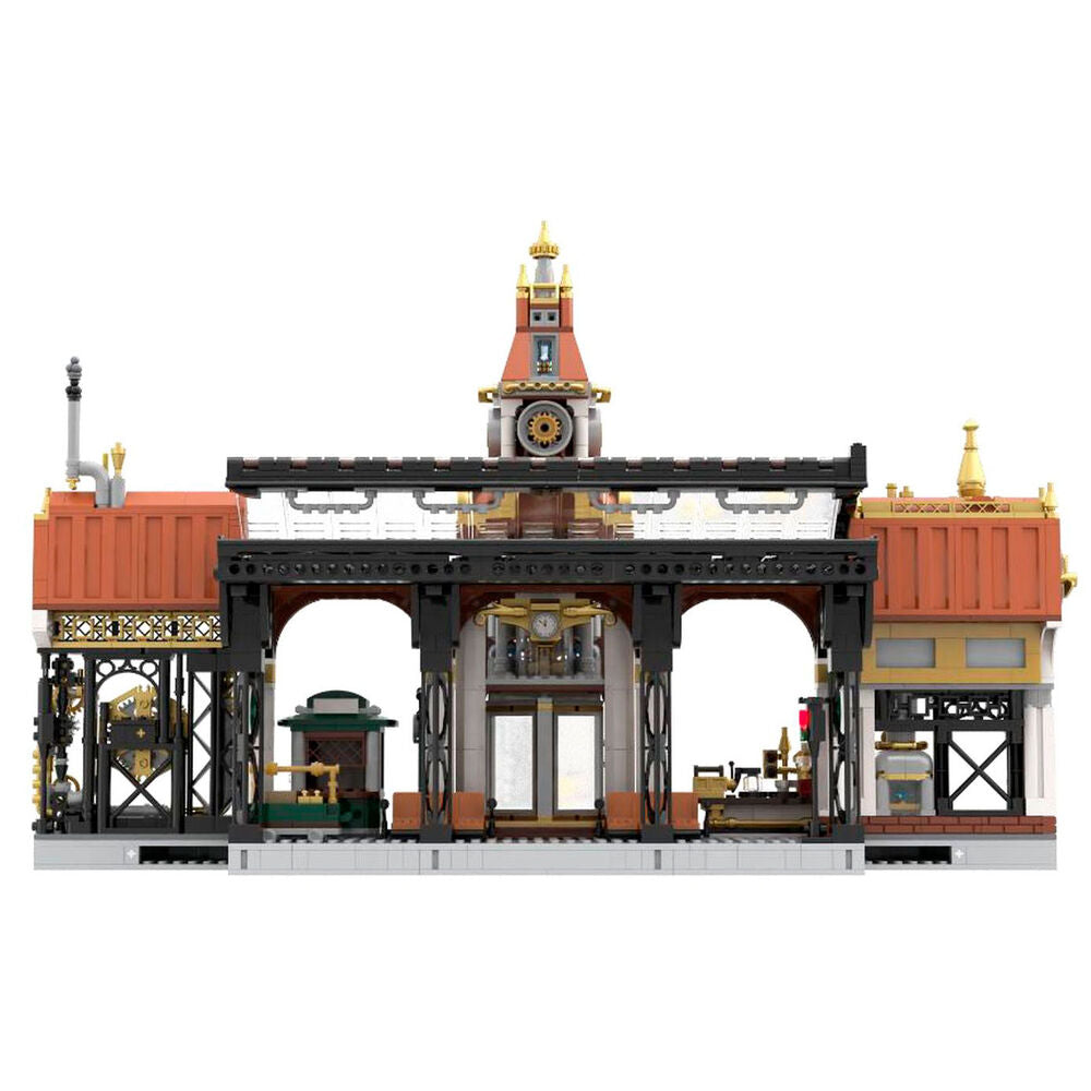 Kit Construccion Estacion de Tren Steampunk 2788pzs