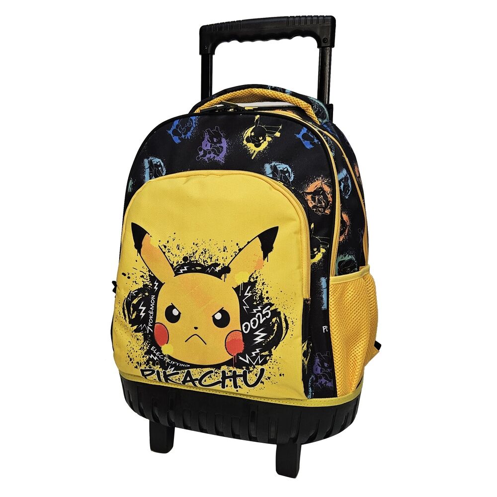 Mochila Trolley Skate Face Pokemon 44cm