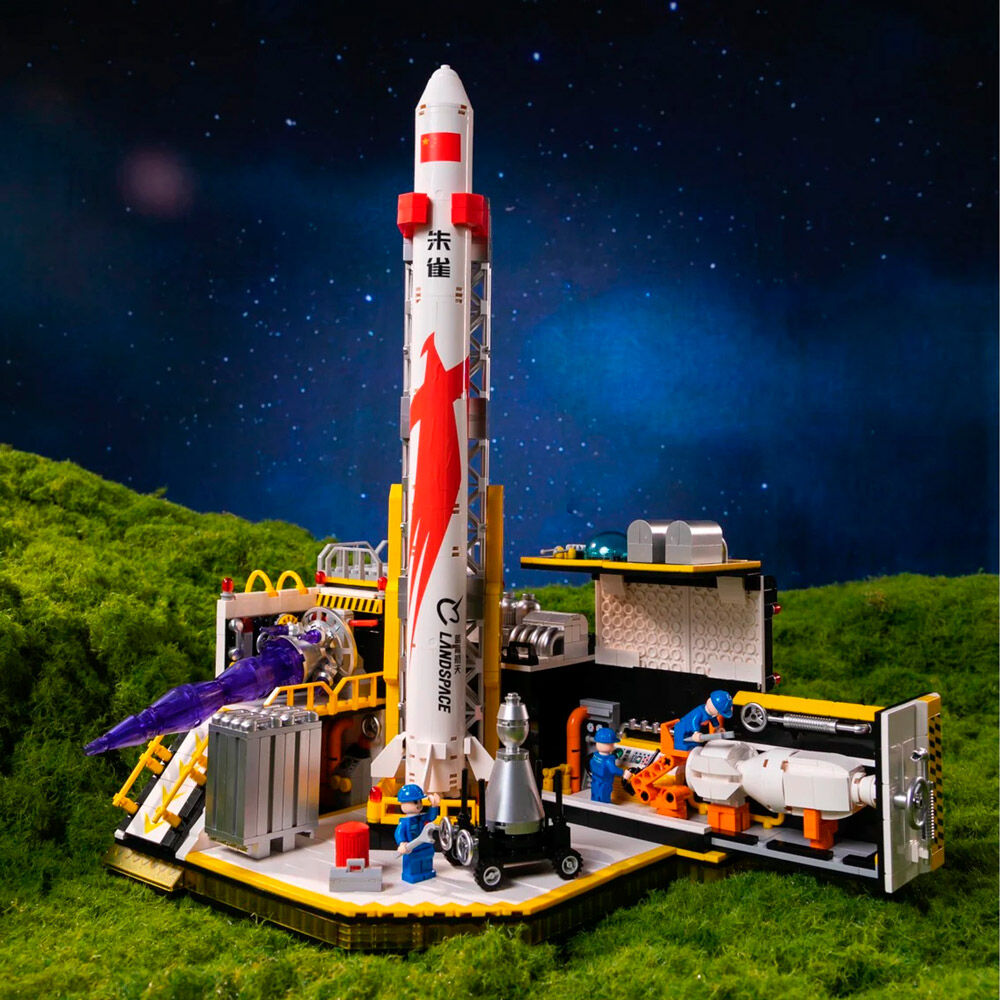 Kit Construccion Landspace-Rocket 1284pzs