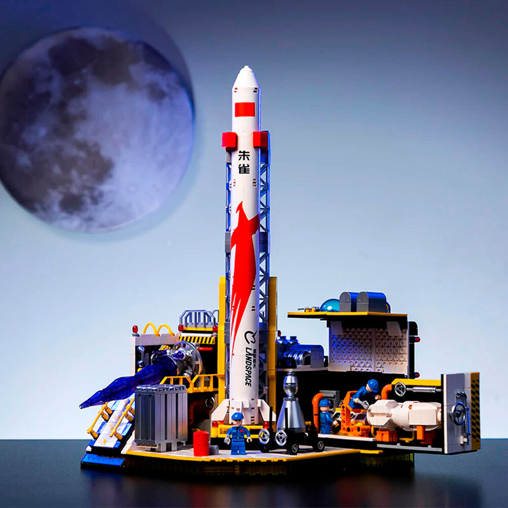 Kit Construccion Landspace-Rocket 1284pzs