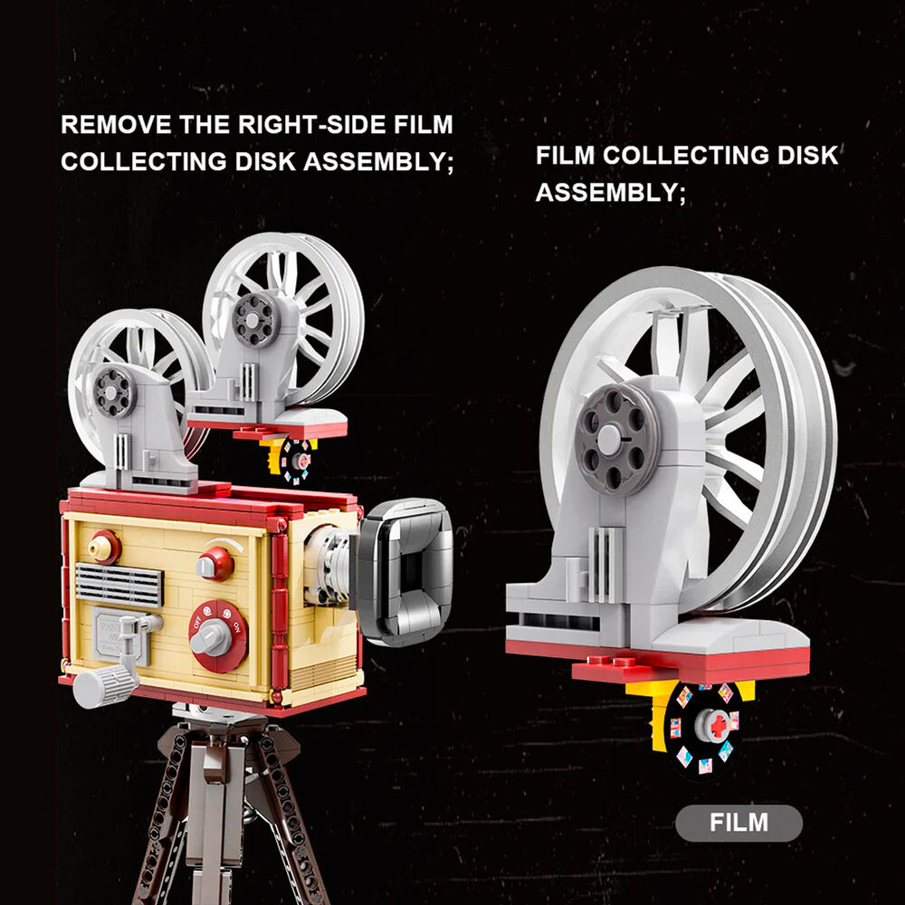 Kit Construccion Retro Projector Joyside 710pzs