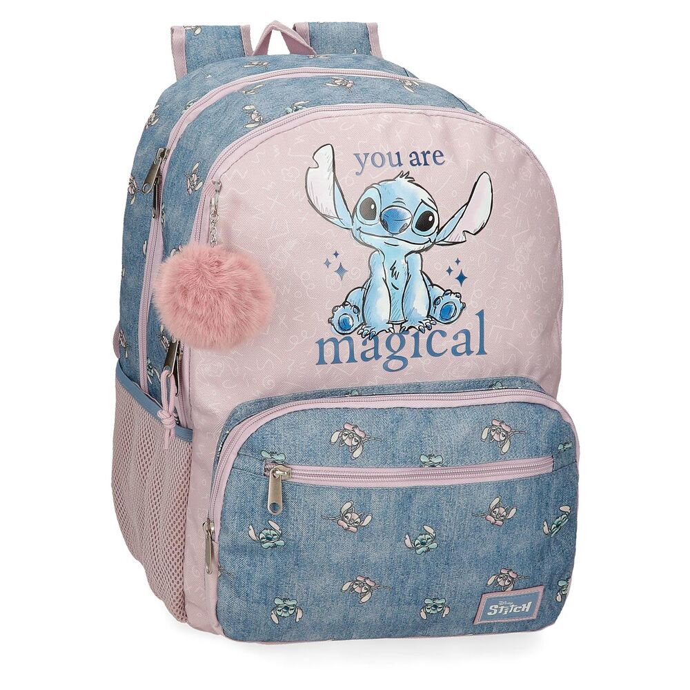 Mochila You Are Magical Stitch Disney 44cm adaptable