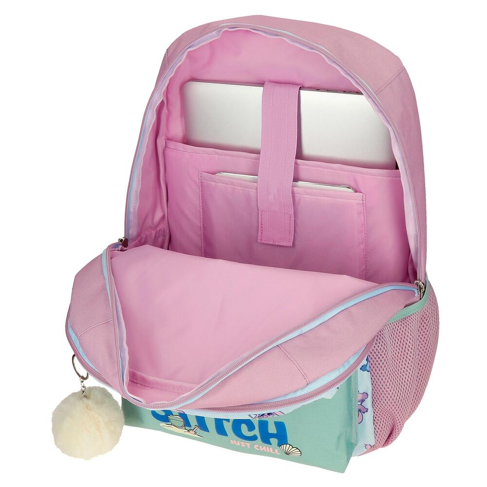 Mochila Just Chill Stitch Disney 44cm