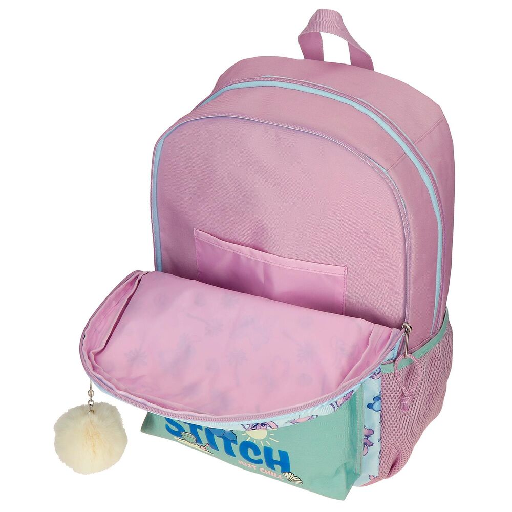 Mochila Just Chill Stitch Disney 44cm