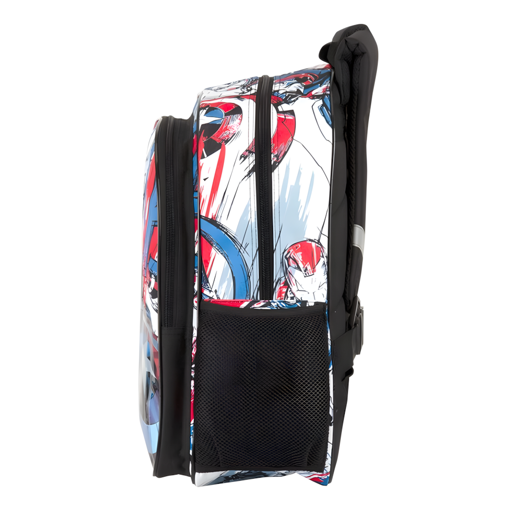 Mochila Limit Capitan America Marvel adaptable 42cm