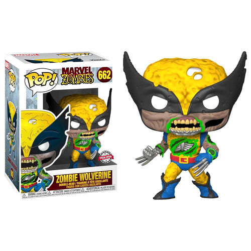 Funko POP! Marvel Zombies - Zombie Wolverine Exclusivo 25cm 662