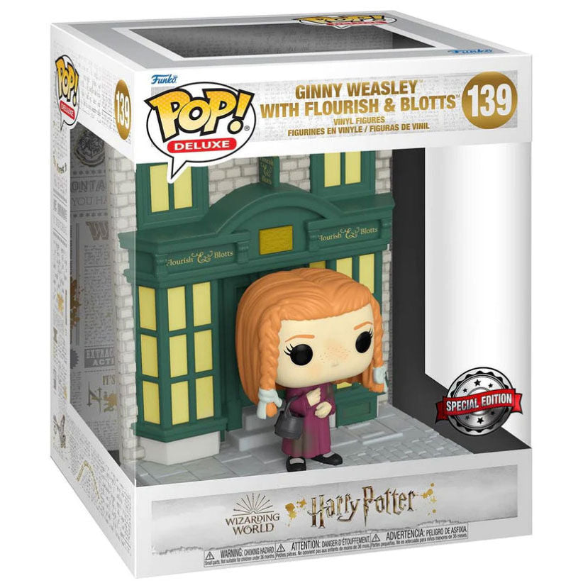 Funko POP! Harry Potter Diagon Alley Ginny Weasley Flourish & Blotts Exclusivo 139
