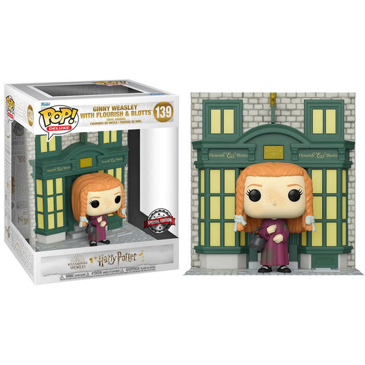 Funko POP! Harry Potter Diagon Alley Ginny Weasley Flourish & Blotts Exclusivo 139