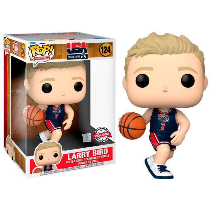 Funko POP! NBA Larry Bird 1992 Team US Navy Jersey Exclusivo 124