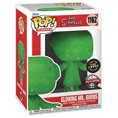 Funko POP! Simpsons Glowing Mr.Burns Exclusivo Chase 1162