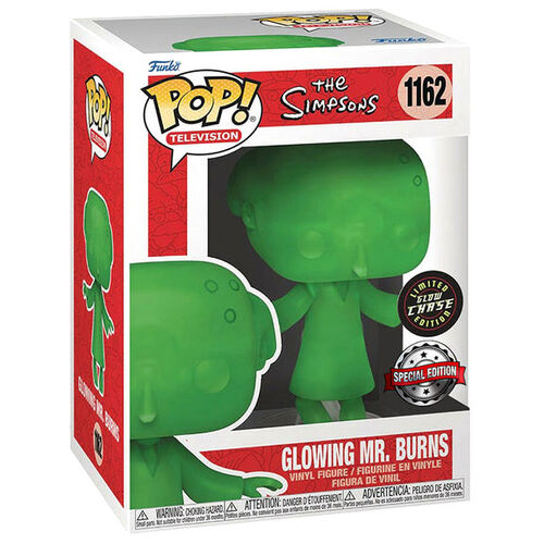 Funko POP! Simpsons Glowing Mr.Burns Exclusivo Chase 1162