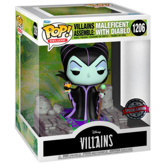 Funko POP! Disney Villanos Malefica Maleficent Exclusivo 1206