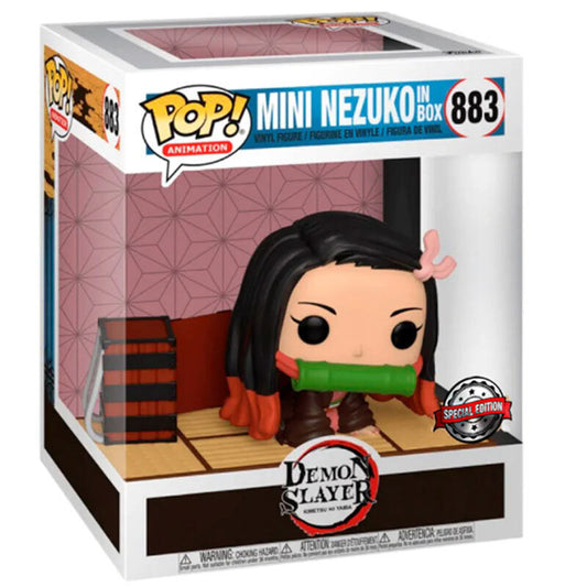 Funko POP! Deluxe Demon Slayer Kimetsu no Yaiba Mini Nezuko Exclusivo 883