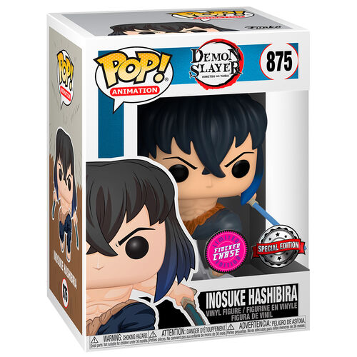Funko POP! Demon Slayer Kimetsu no Yaiba Inosuke Hashibira Exclusivo Chase 875