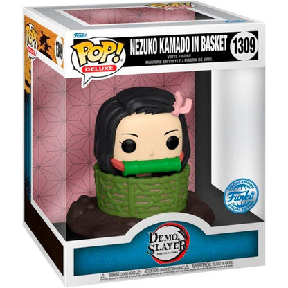 Funko POP! Deluxe Demon Slayer Kimetsu no Yaiba Nezuko Kamado in Basket Exclusivo 1309