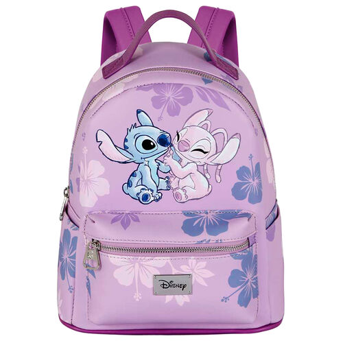 Mochila Stitch y Angel Disney 27cm - Karactermania Oficial
