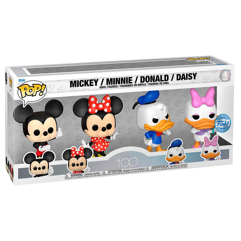 Funko POP! Disney Classic Pack 4 Exclusivo