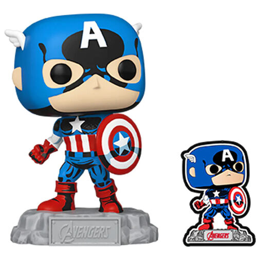 Funko POP! Marvel Los Vengadores Avengers Capitán America Exclusivo 1290