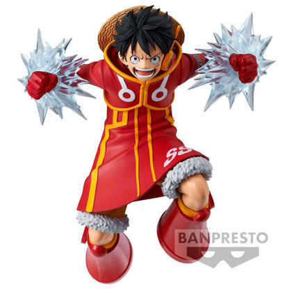 Figura One Piece Monkey D Luffy Battle Record  14cm