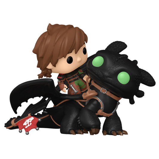 Funko POP! Rides Deluxe Como Entrenar a tu Dragon 2 Hiccup with Toothless 123