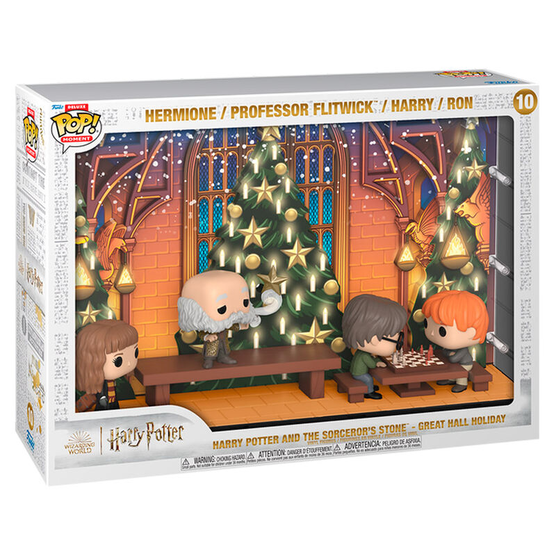 Funko POP! Moments Deluxe Harry Potter Great Hall Holiday 10