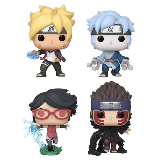 Funko POP! Boruto Pack 4 Exclusivo
