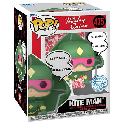 Funko POP! Deluxe DC Comics Harley Quinn Kite Man Exclusivo 475