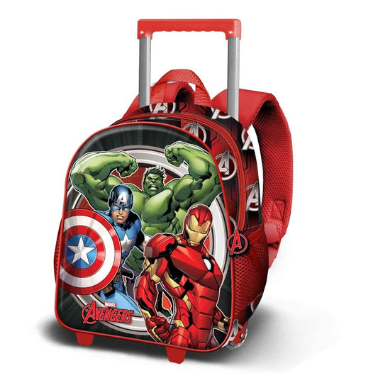 Mochila Trolley 3D Almighty Los Vengadores Avengers Marvel 34cm