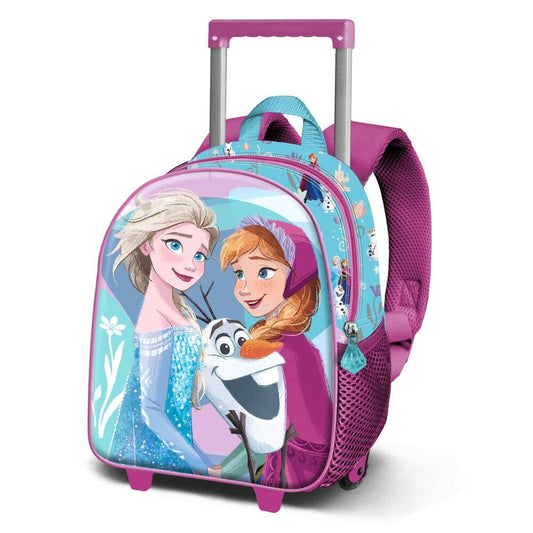 Mochila Trolley 3D Family Frozen 2 Disney 34cm