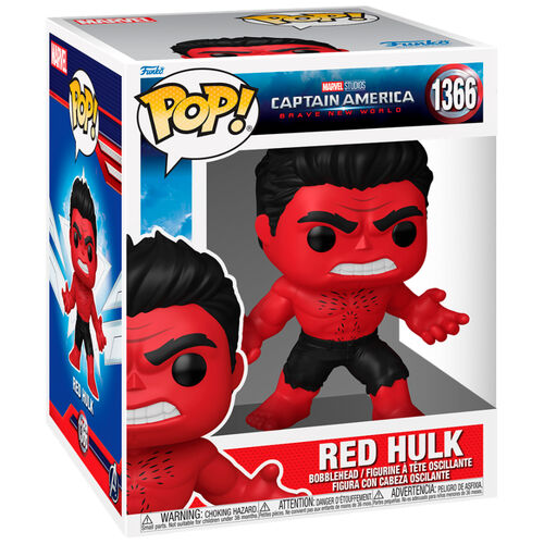 Funko POP! Super Marvel Capitan America Brave New World Red Hulk 1366