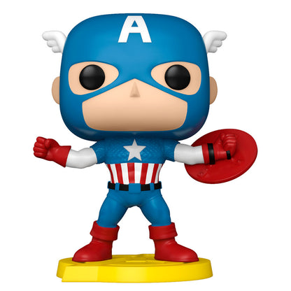 Funko POP! Comic Cover Marvel Los Vengadores Avengers Capitan America Exclusivo 30